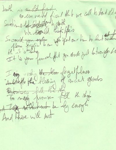 Just Between You and Me - Draft