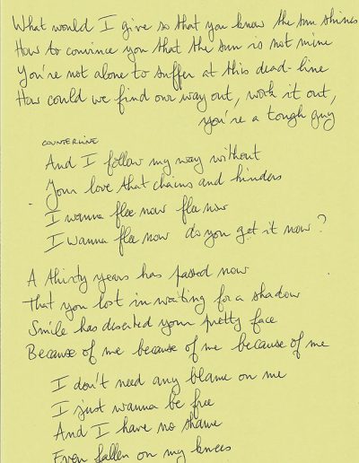 Santa Claus is Dead - Handwritten