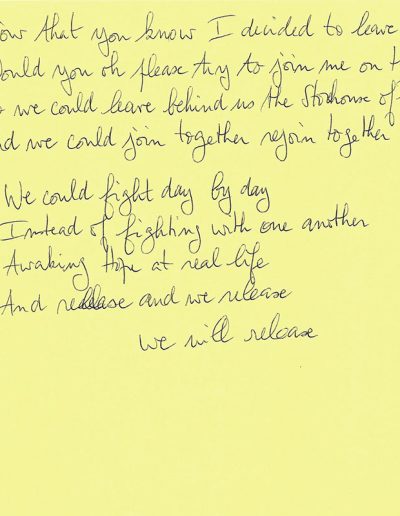 Santa Claus is Dead - Handwritten