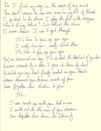 The Devil's Inside - Handwritten