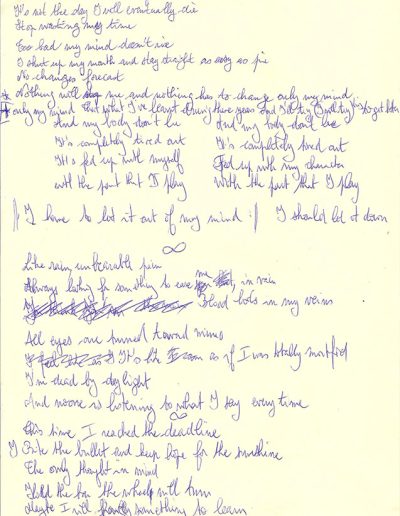 To Get Better - Handwritten